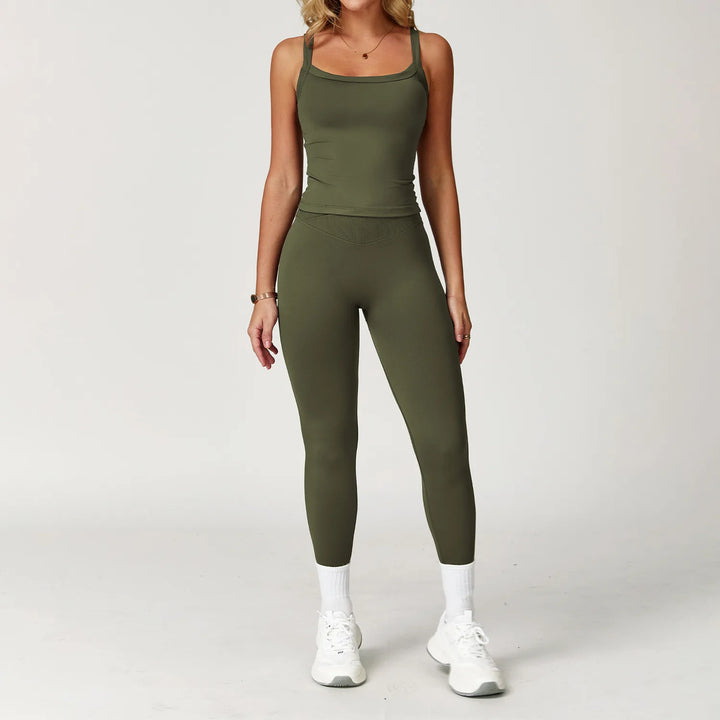 High Waist Fitness Sportswear Set