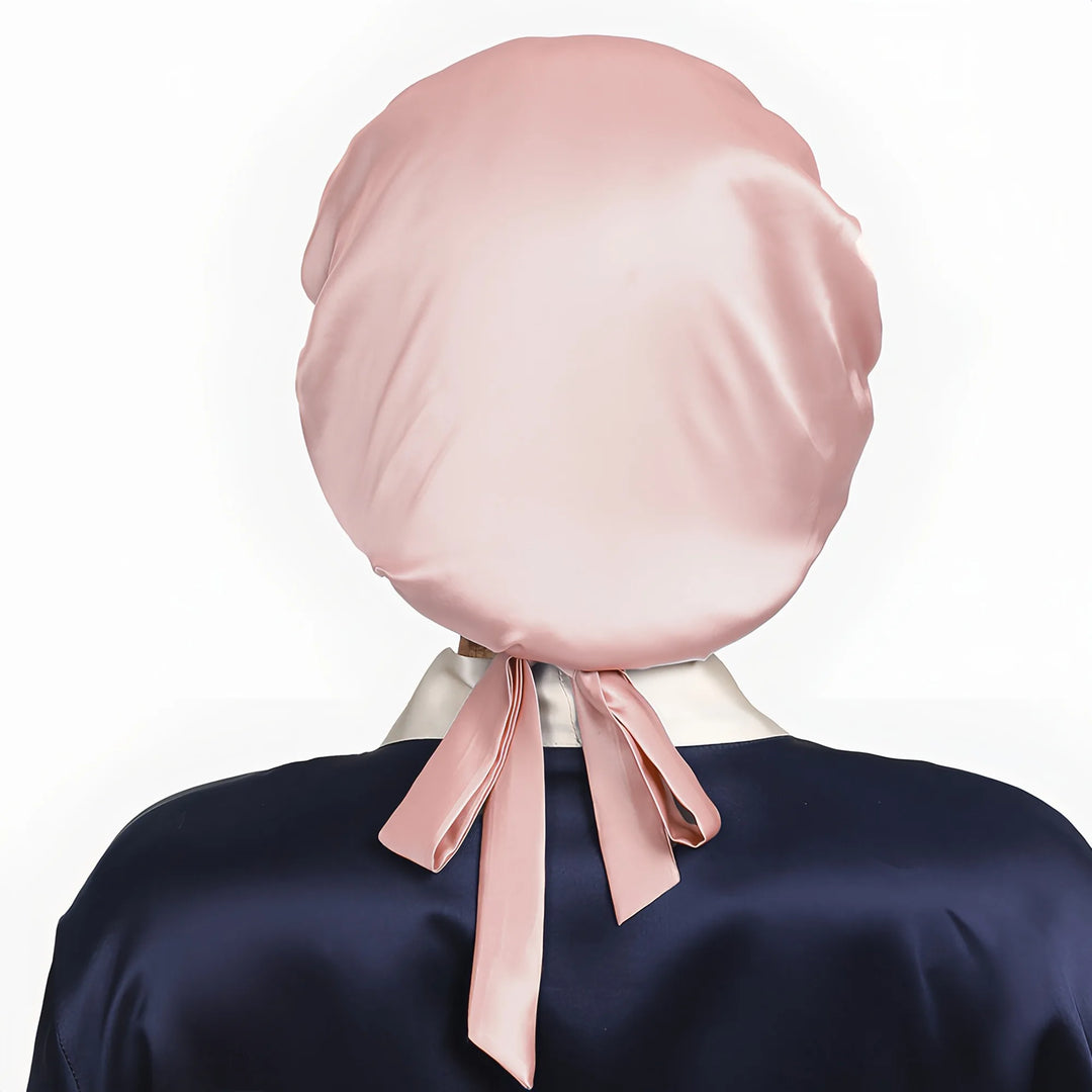 Real Silk Concise Style Night Bonnet