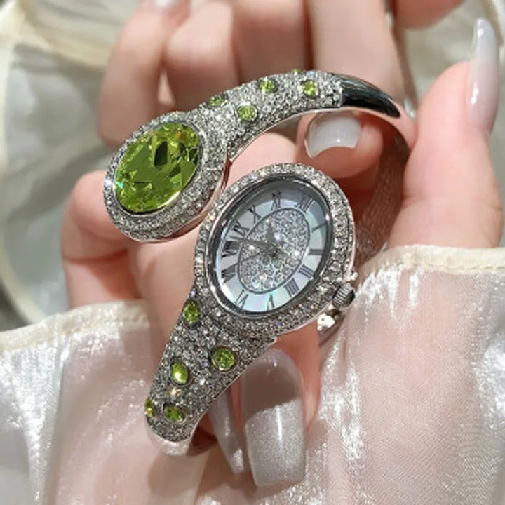 Luxury Crystal Quartz Watch