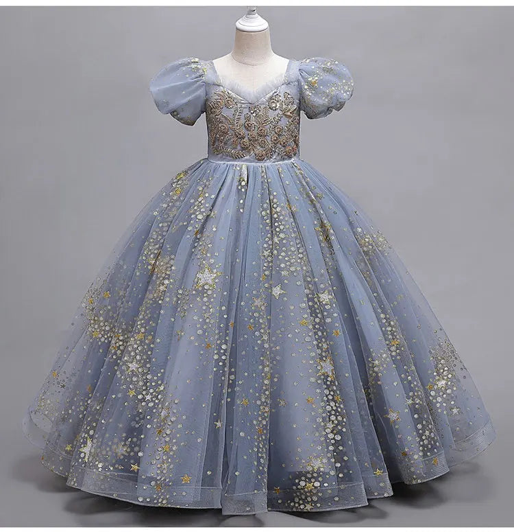 Charming Sequin Flower Girl&