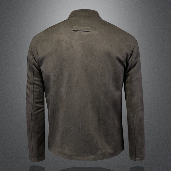 Trendy Suede Casual Fit Jacket
