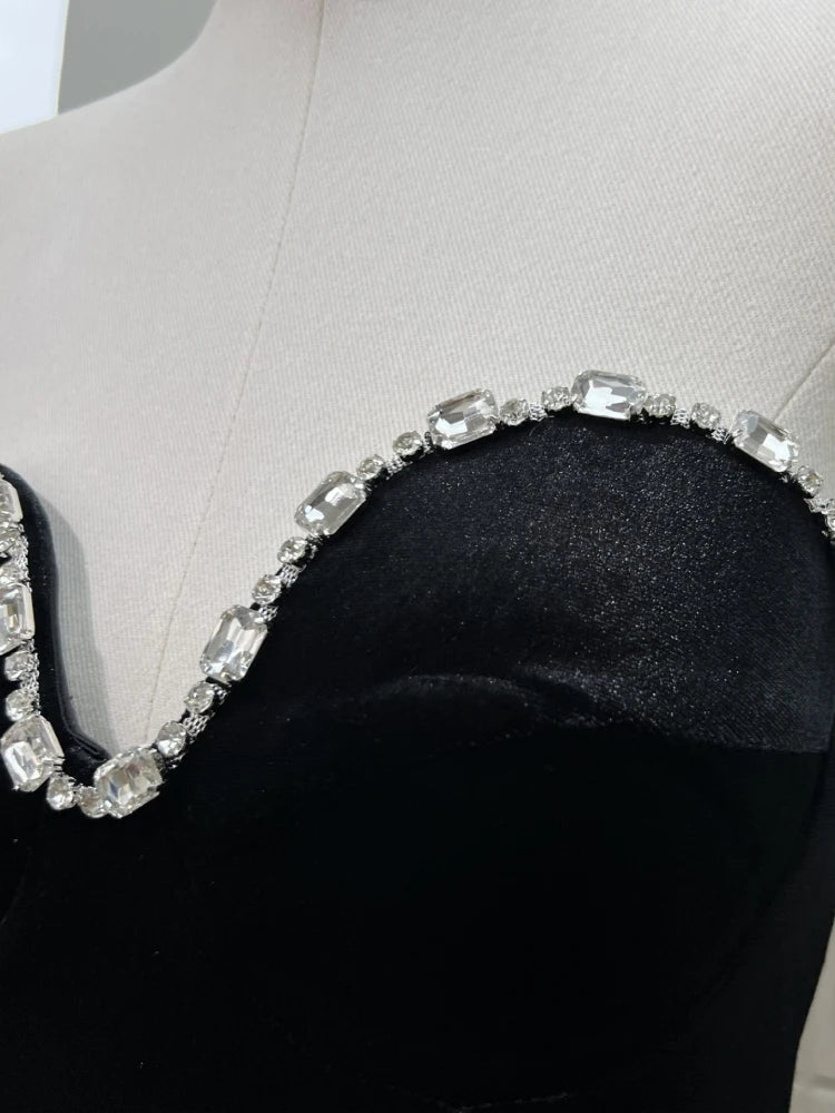 Breathtaking Strapless Ruffles Evening Dress