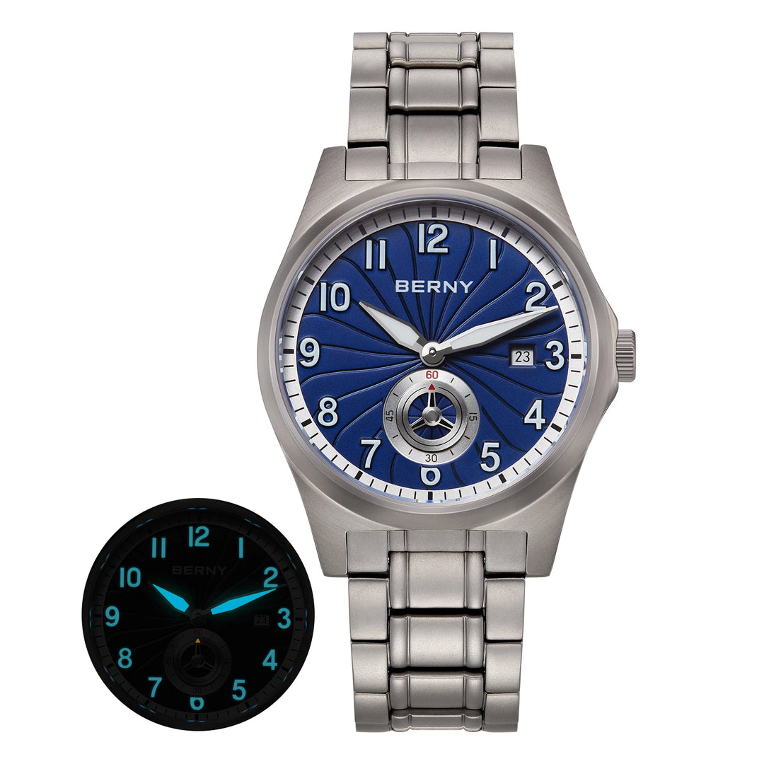 Luxury Super Luminous Titanium Wristwatch