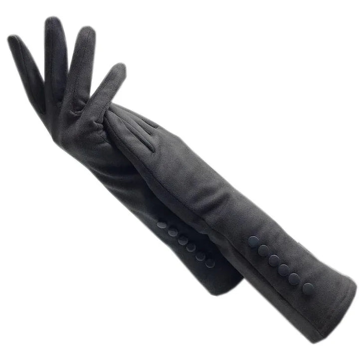 Soft Suede Thick Gloves