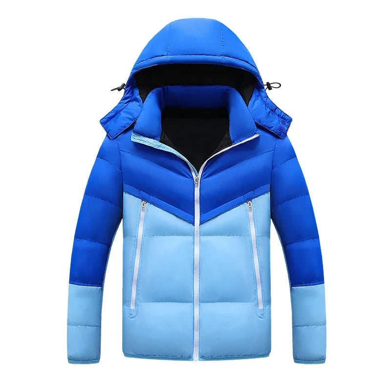 Elegant Thermal Padded Windbreaker Jacket