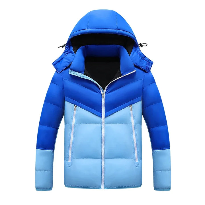 Elegant Thermal Padded Windbreaker Jacket