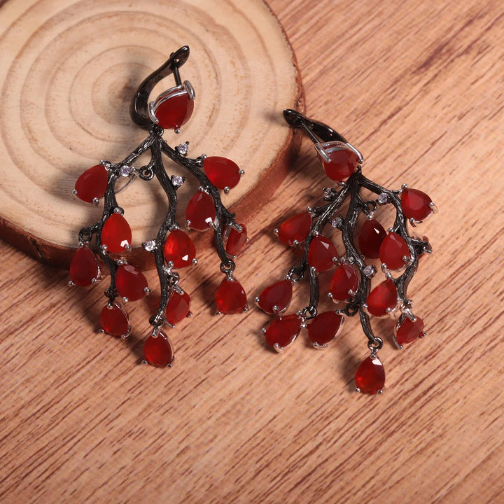 Natural Creative Pine Branch Earrings