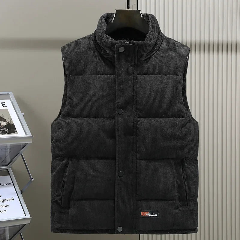 Thick Padded Warm Puffy Vest