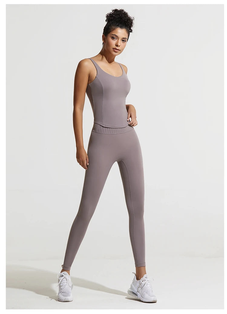 Fixed Padding Women's Workout Tank Tops