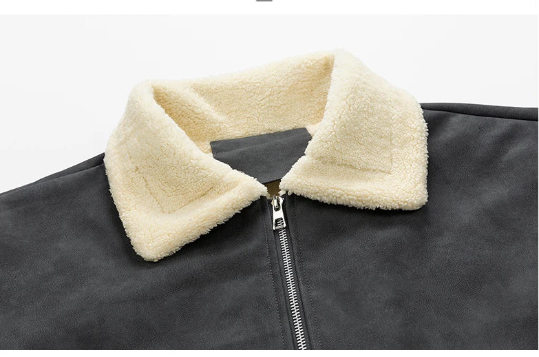 Premium Fur-Lined Bomber Jacket