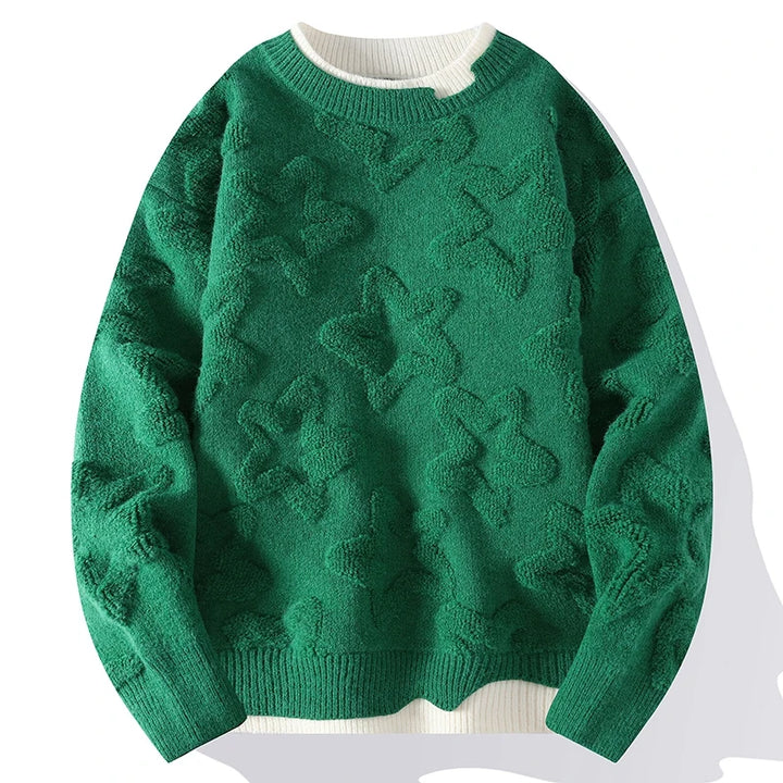 High-Quality Casual Knitted Pullover Sweater