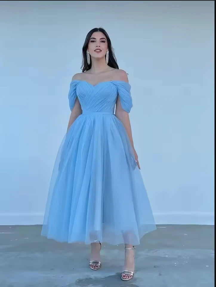 Charming Tulle Prom Party Dress