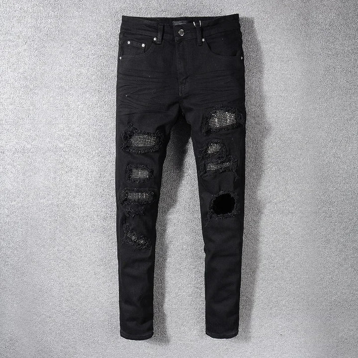 Fashionable Stretch Slim Jeans Pants
