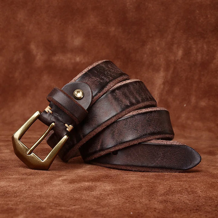 Top-layer Cowhide Leather Belt