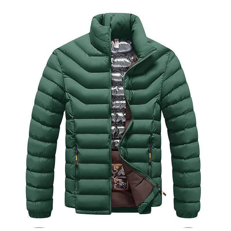 Sleek Thermal Padded Parka Coat