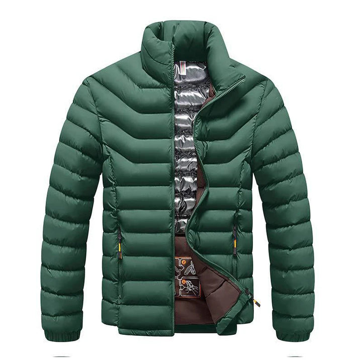 Sleek Thermal Padded Parka Coat