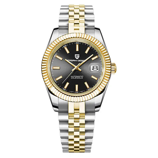 Vintage Sapphire Glass Mechanical Wristwatch