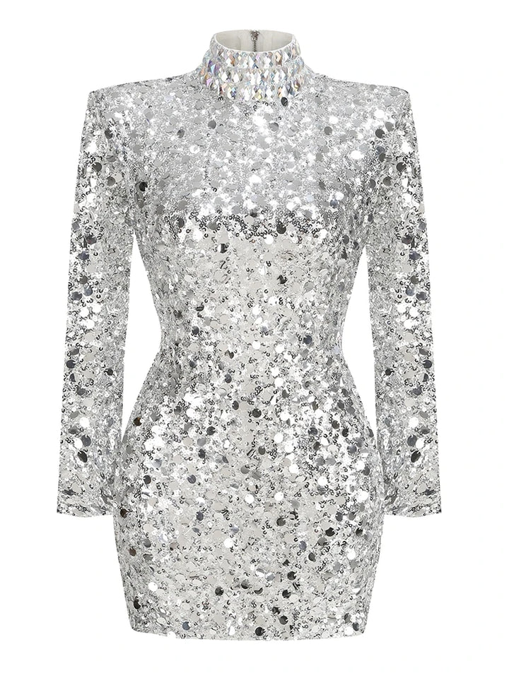 Glamorous Turtleneck Mini Dress