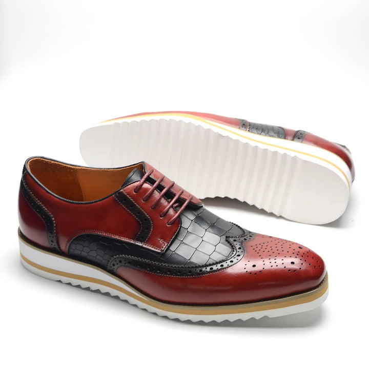 Modern Wingtip Derby Shoes