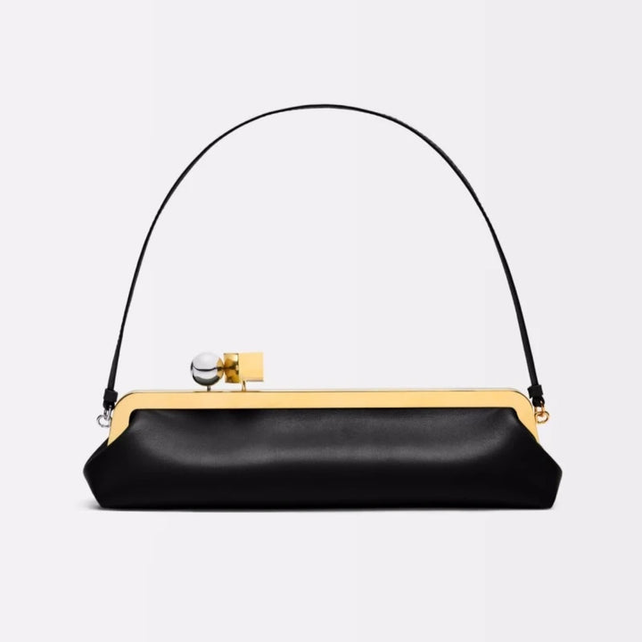 Elegant Removable Shoulder Strap Clutch