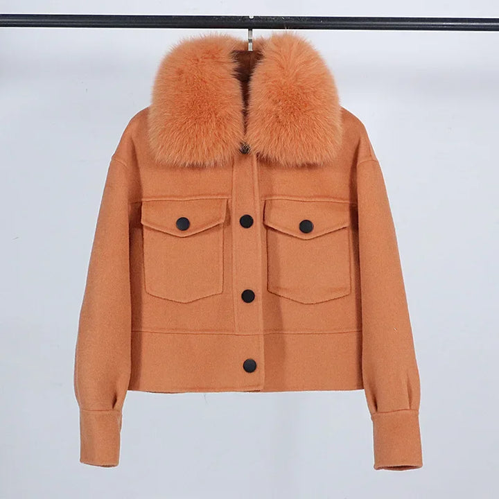 Stunning Double-sided Loose Wool Coat