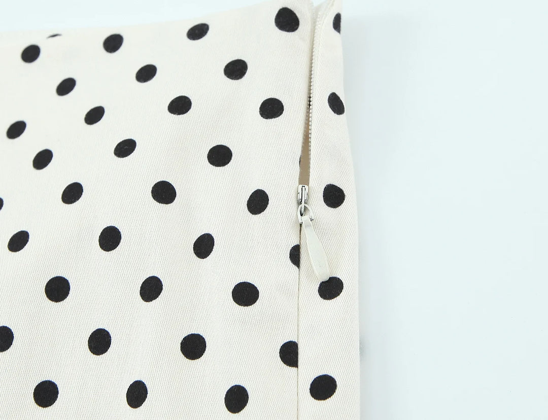 Stunning Polka Dots Capri Pants