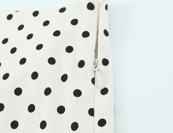 Stunning Polka Dots Capri Pants