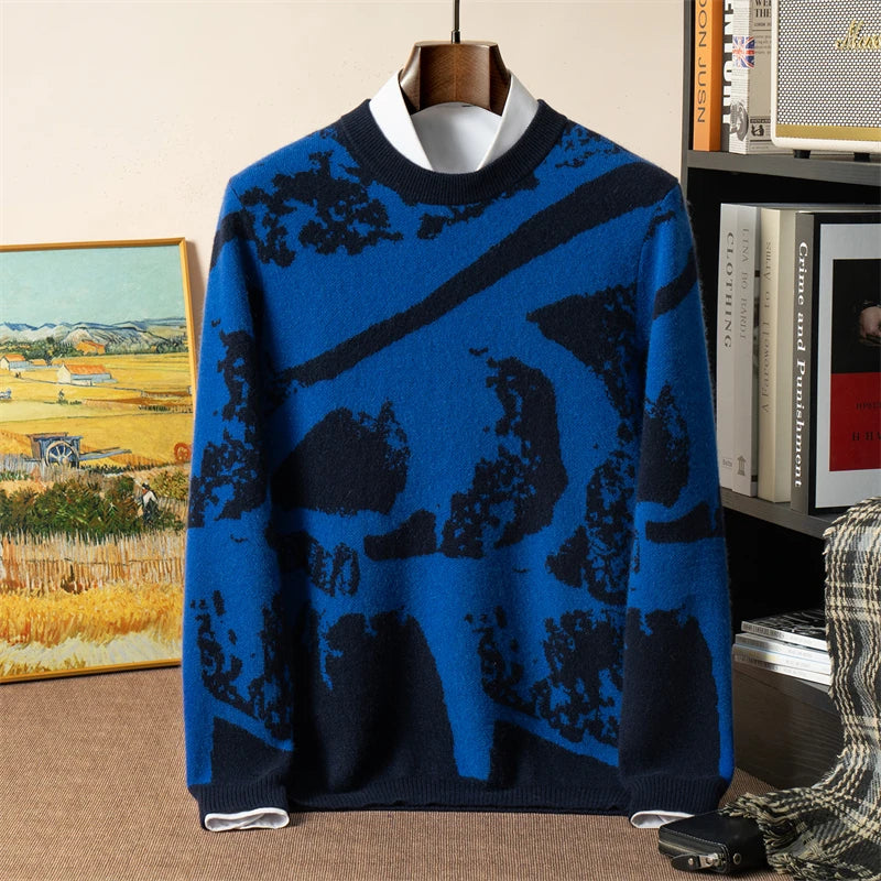 Luxury Round Neck Double Thick Loose Base Shirt