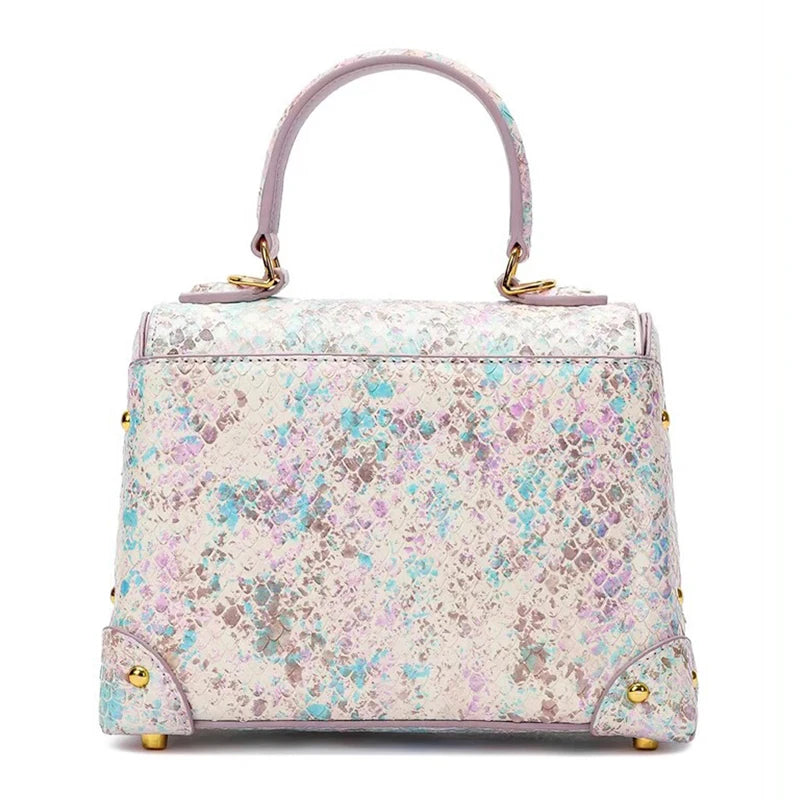 Luxury Floral Design Women's Handbag