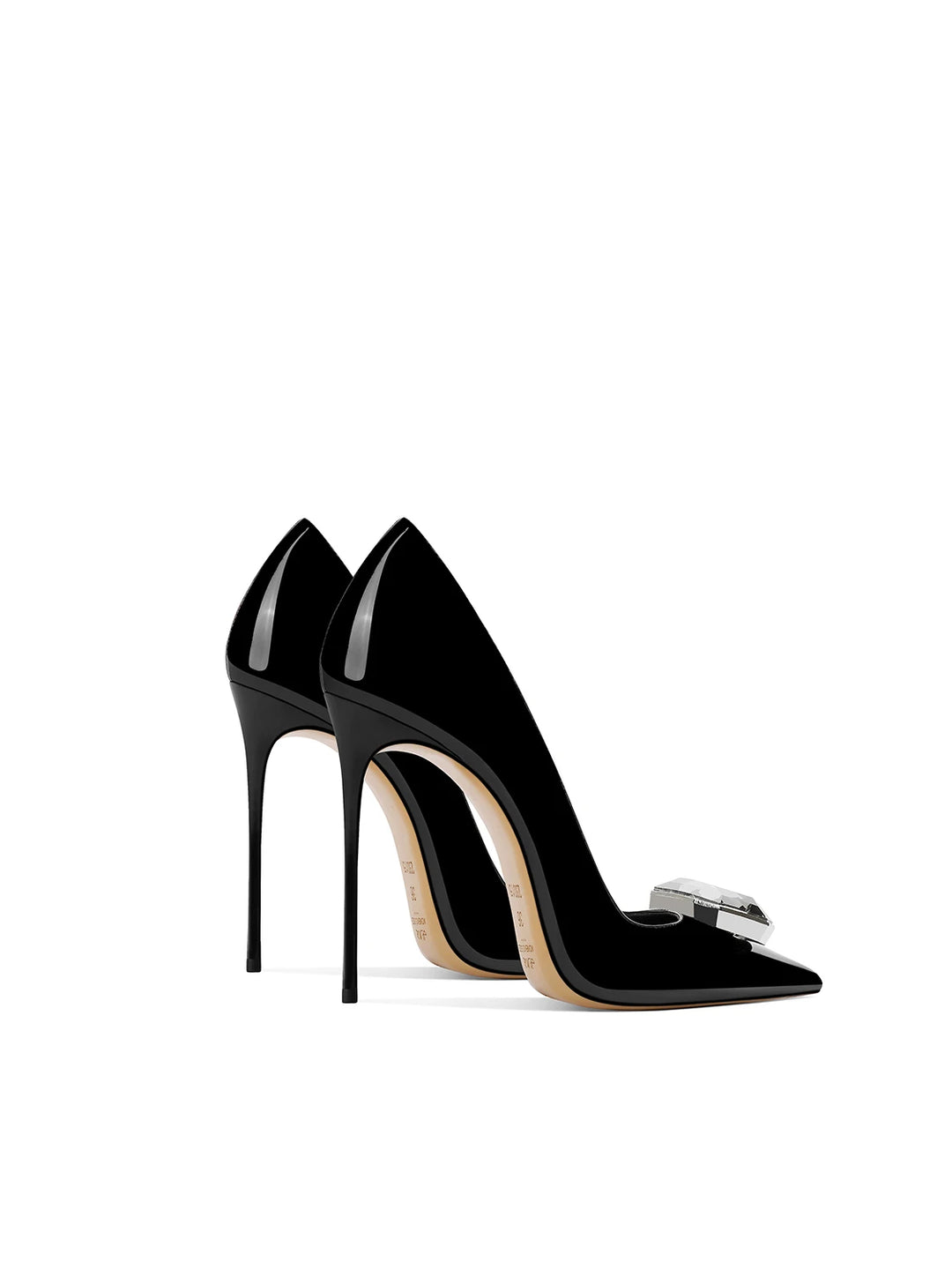 Sweet Slip-On Pointed Stiletto Heels