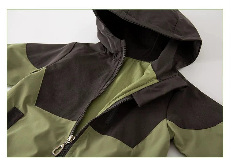 Stylish Hooded Toddler Jumpsuit