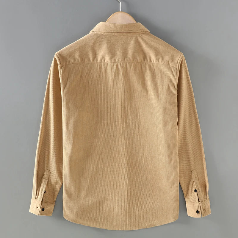Trendy Corduroy Cotton Casual Shirt