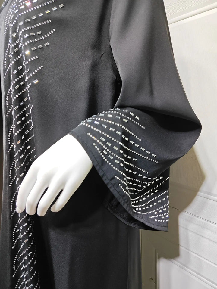 Modest Beaded Traditional Abaya Dress