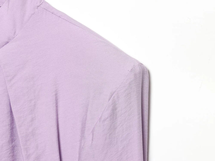 Smart Twist Collar Blouse