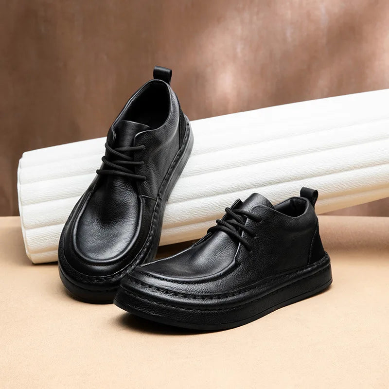 Everyday Soft Cow Leather Social Shoes