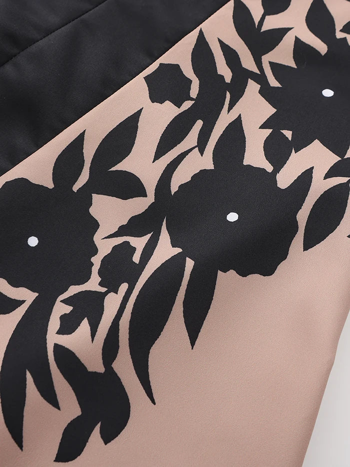 Trendy Flared Sleeves Abaya Dress