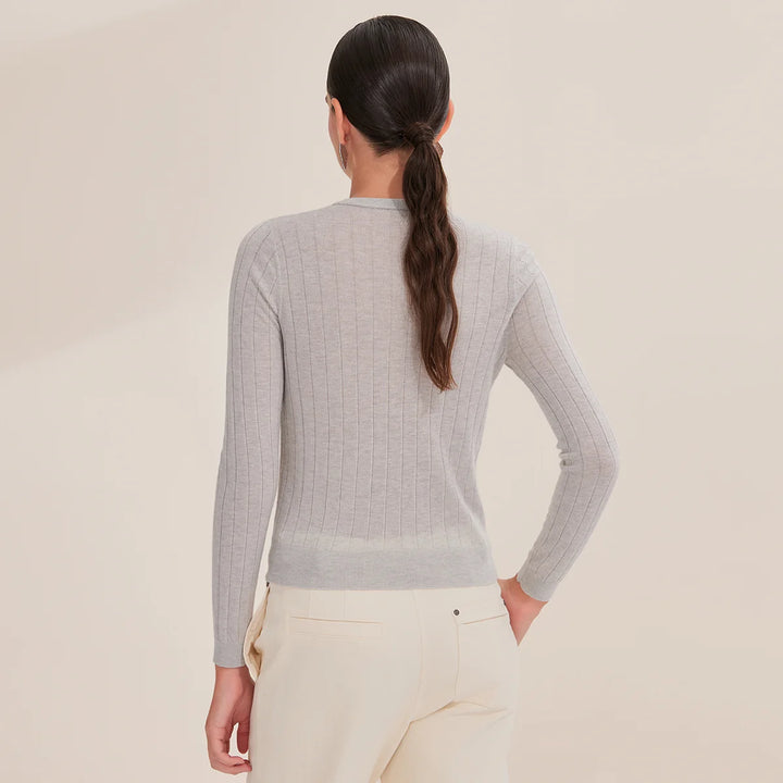 Timeless Superfine Merino Wool Cardigan