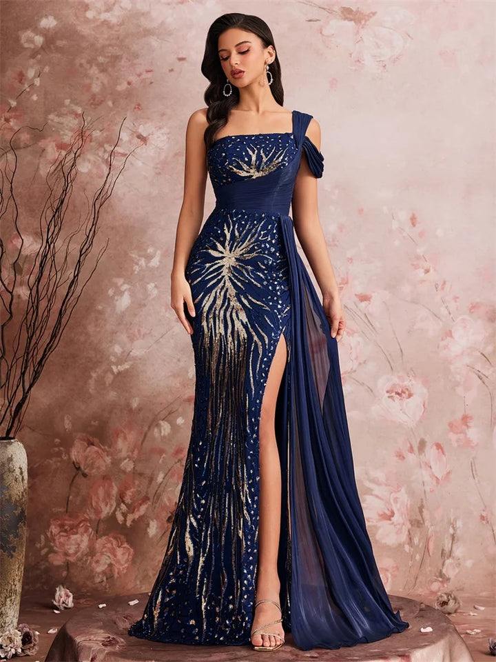 Glorious Sequins Formal Evening Dress