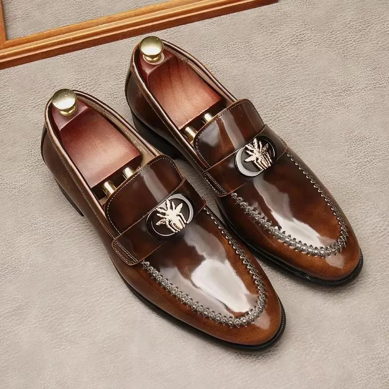 Premium Glossy Patent Dress Shoes