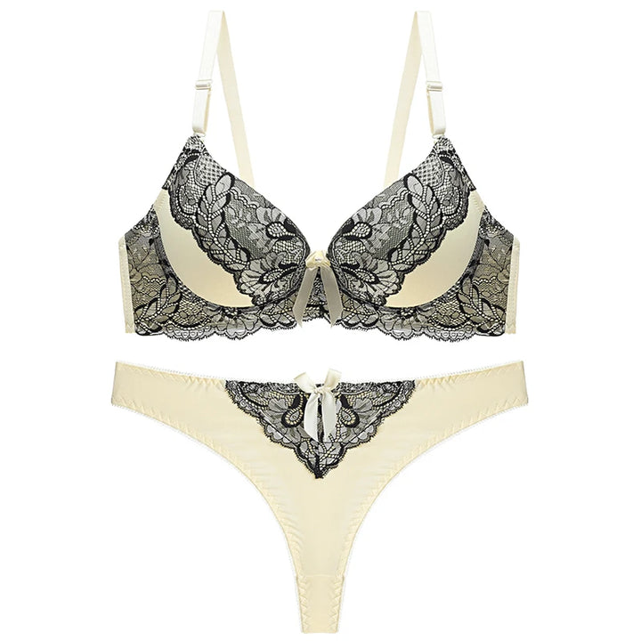 Push Up Embroidery Intimates