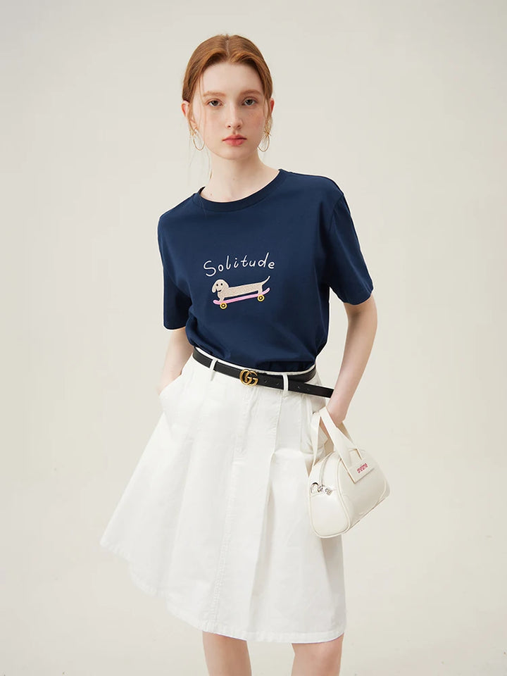 Casual Drop Sleeve Top