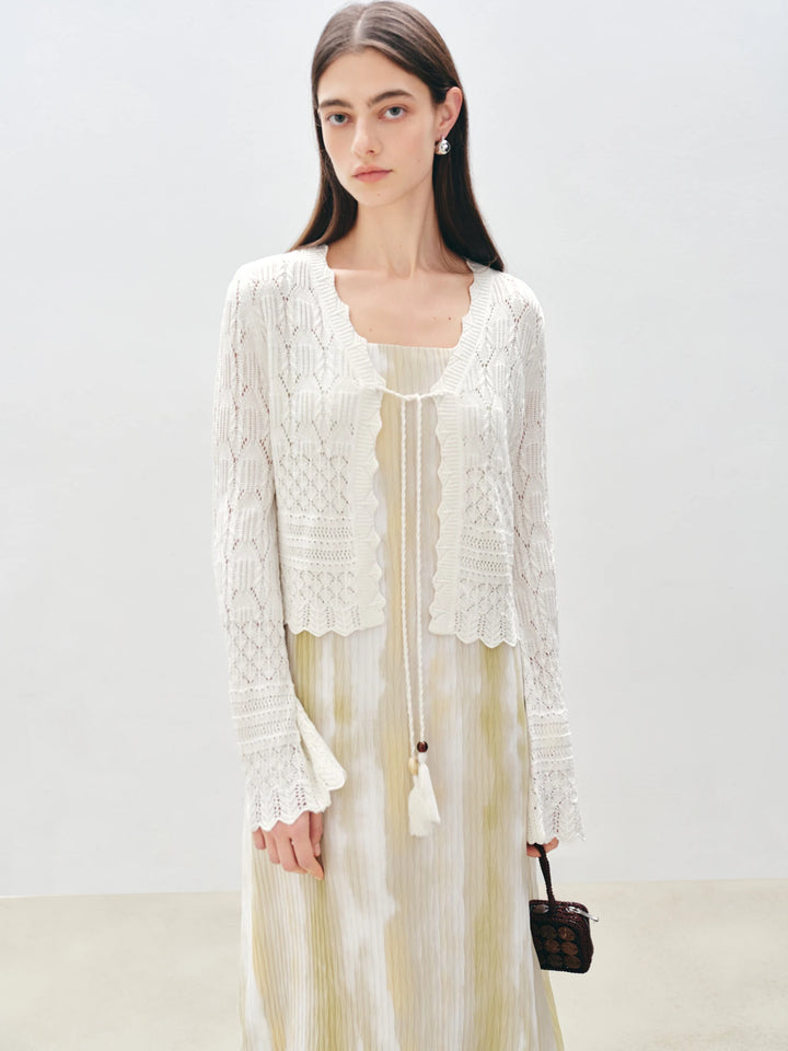 Classic Thin Long Sleeve Cardigan Top