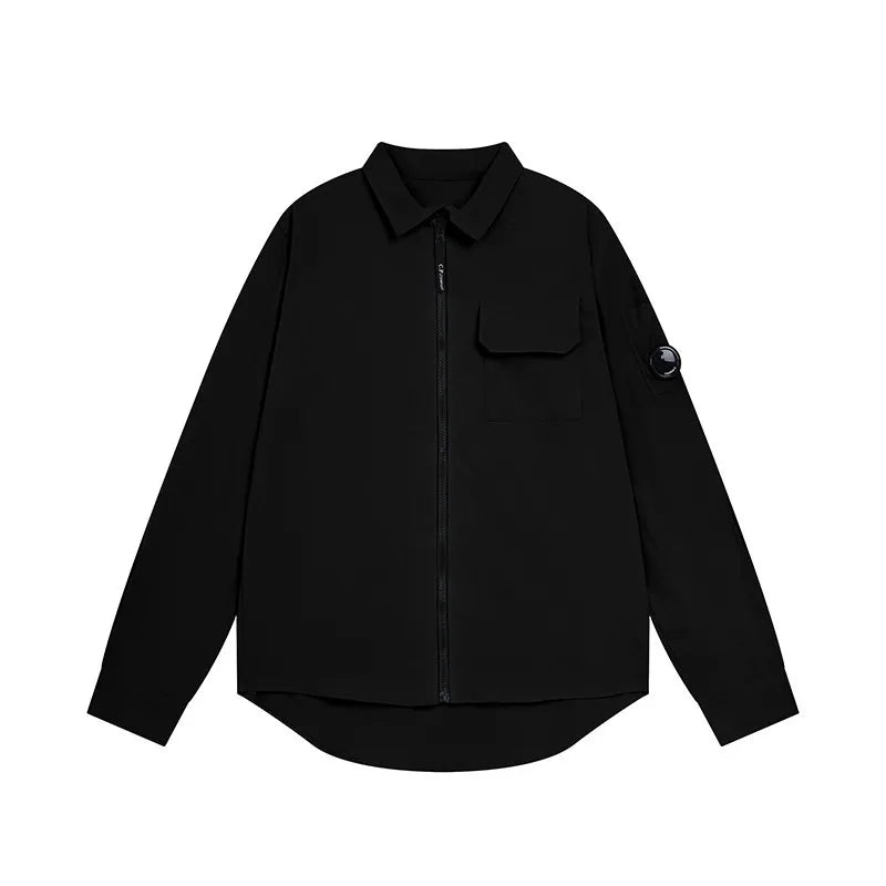 Trendy Loose Zipper Men's Cardigan