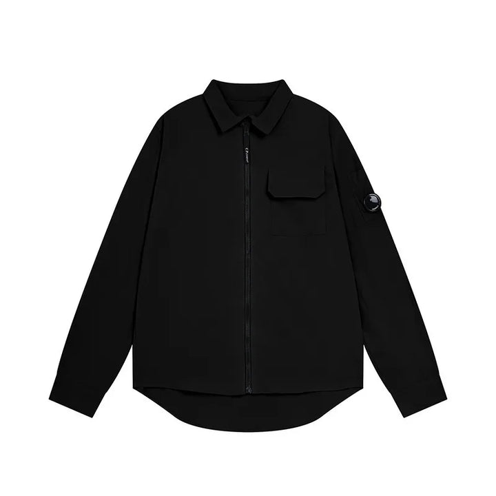 Trendy Loose Zipper Men's Cardigan