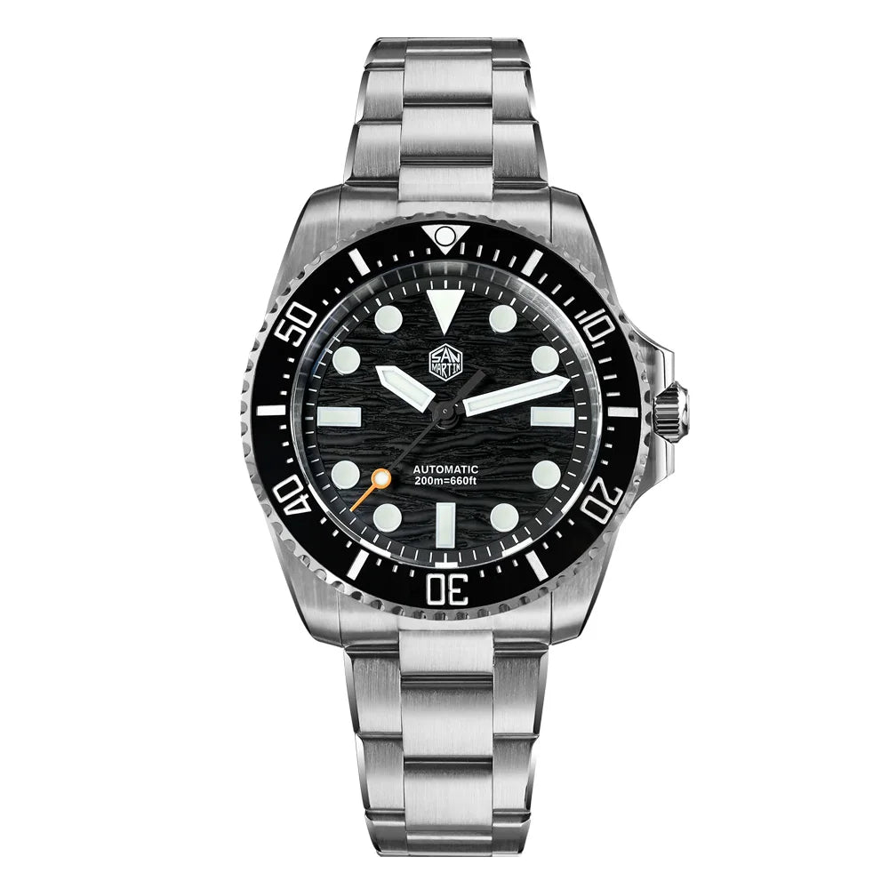Regal Waves Texture Dial Mechanical Watch