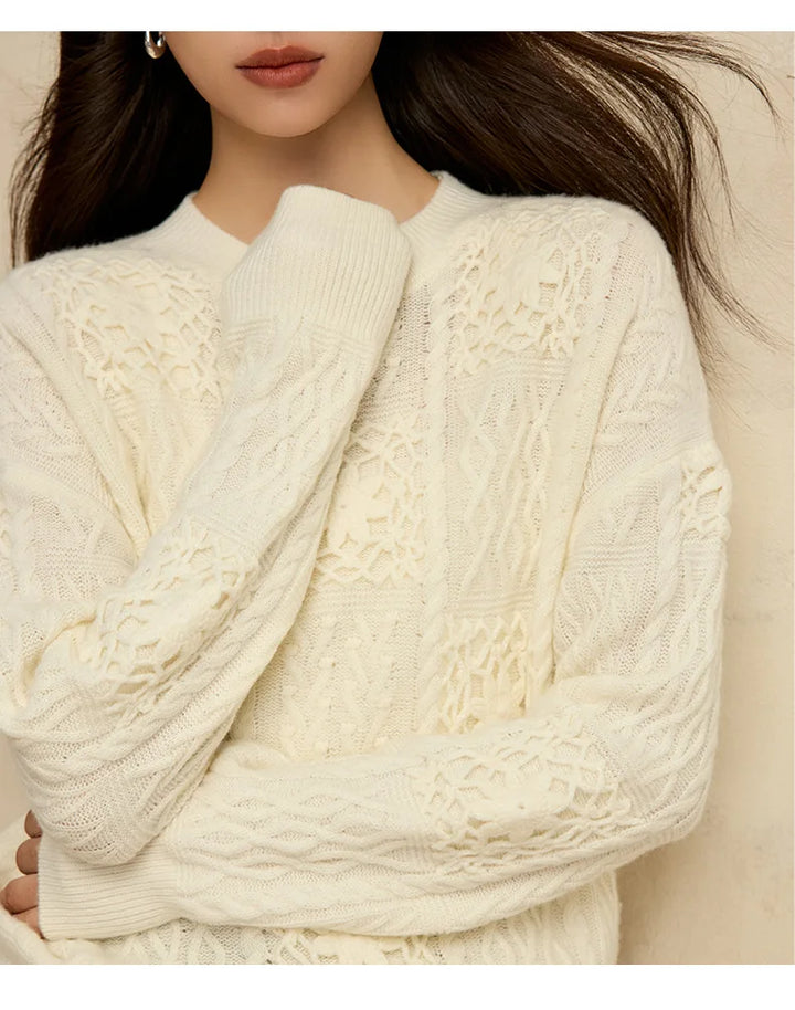 Trendy Sheep Wool Pullover Sweater
