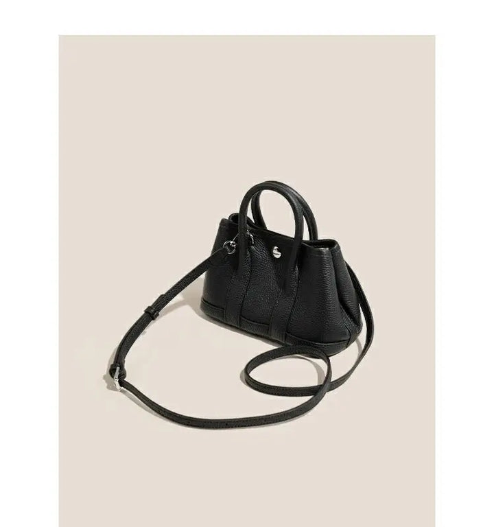 High-end Cowhide Leather Mini Shoulder Bag
