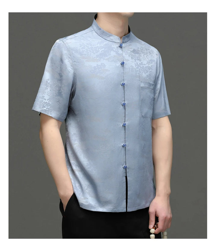 Refined Print Tang Shirt