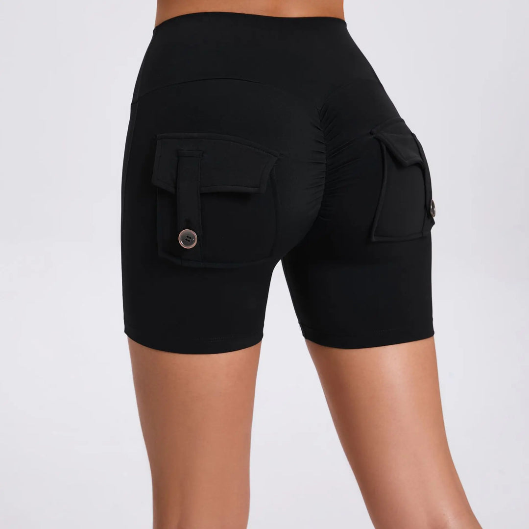 Classic Push-Up Pockets Yoga Shorts