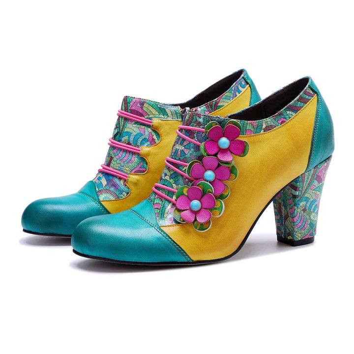 Light Luxury Printed Pumps